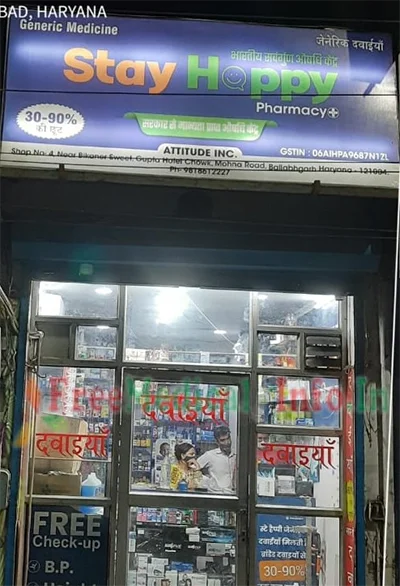 STAY HAPPY PHARMACY - Best Medical Store in Faridabad
